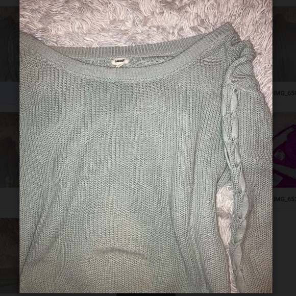 Garage Blue Sweater - Picture 5 of 6